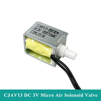 CJAV13 3 v DC 3,7 V Mazo Mini Elektrisko Solenoīda Vārsts Parasti ir Slēgts, Mikro Gaisa Plūsmas Kontroles Vārsts Izplūdes Vārsts DIY Krūts Sūknis